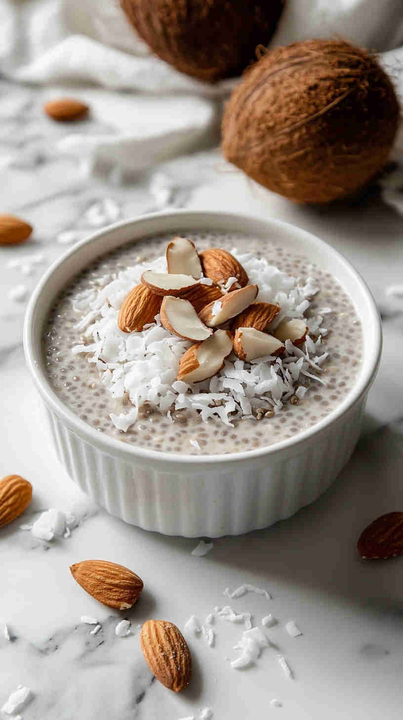 Low-Sugar Coconut Chia Pudding