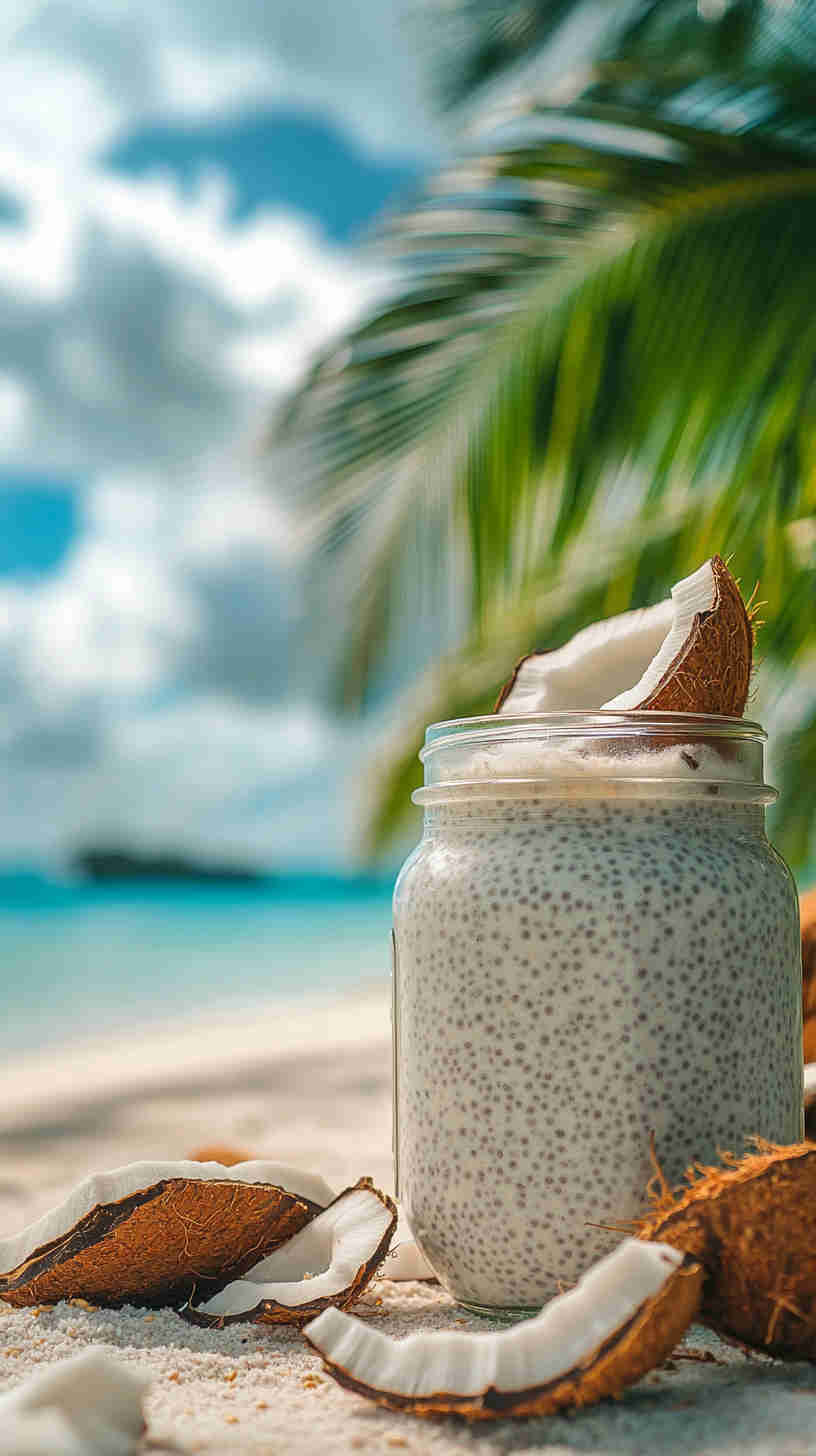 Low-Sugar Coconut Chia Pudding