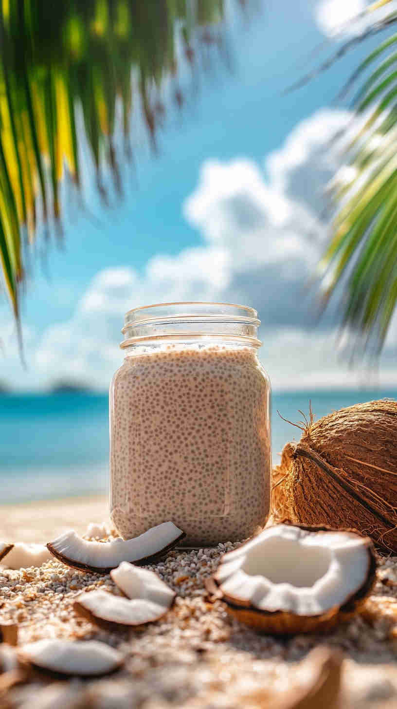Low-Sugar Coconut Chia Pudding