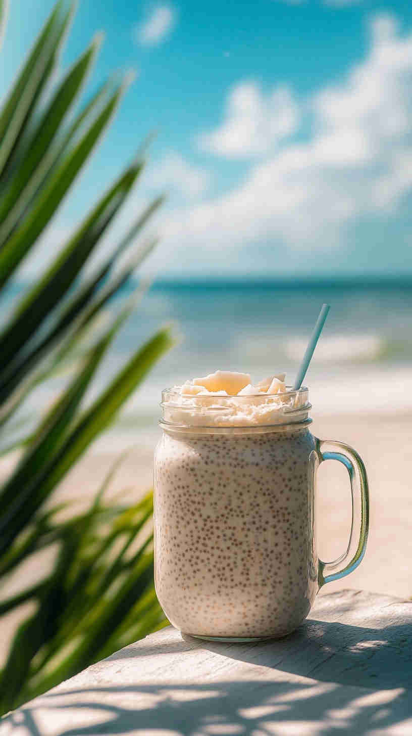 Low-Sugar Coconut Chia Pudding