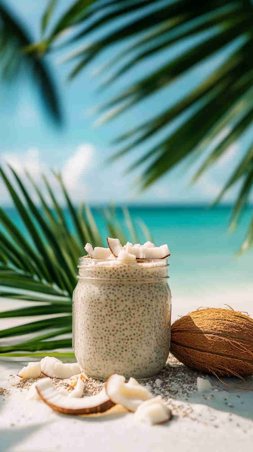 Low-Sugar Coconut Chia Pudding