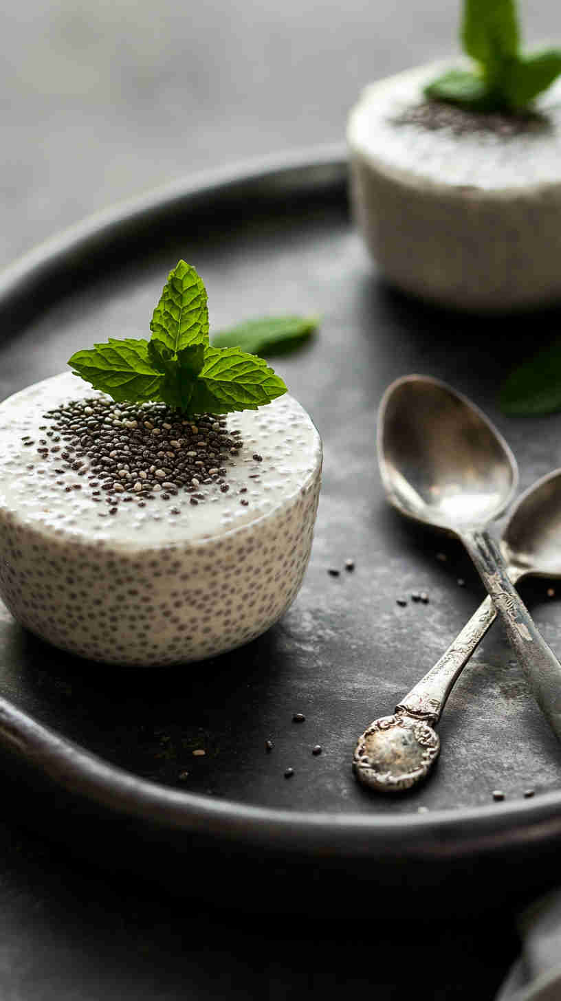 Low-Sugar Coconut Chia Pudding