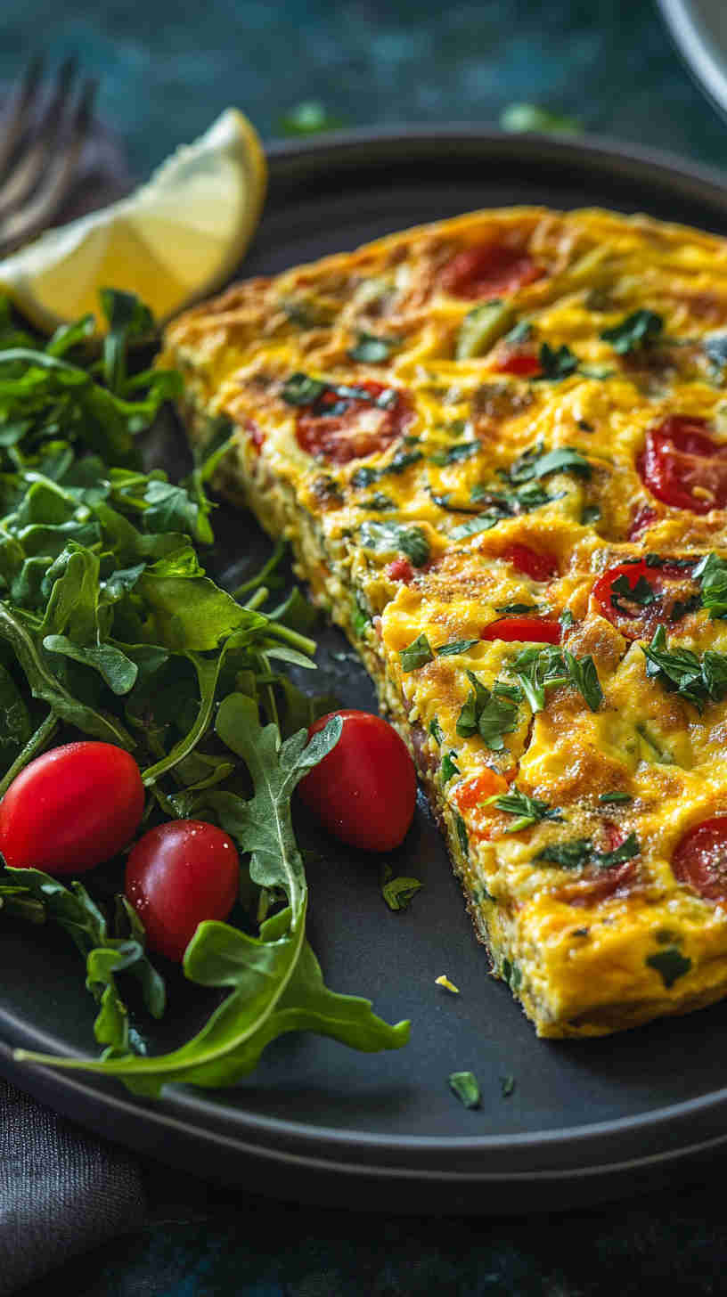 Mediterranean Magic Frittata