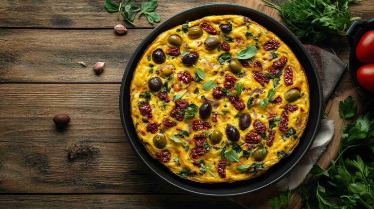 Mediterranean Magic Frittata