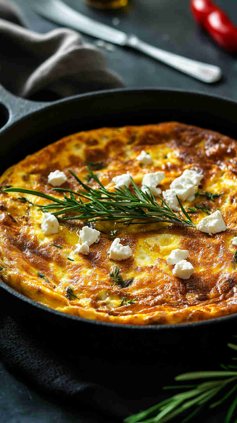 Mediterranean Magic Frittata