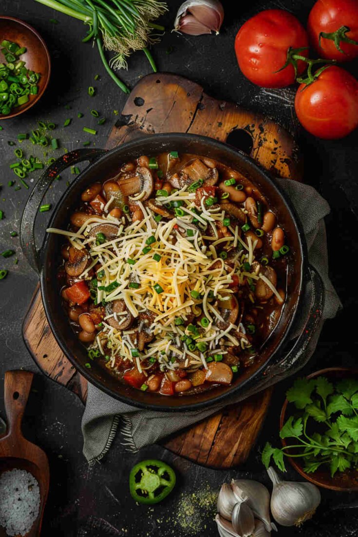 Mushroom and Bean Chili