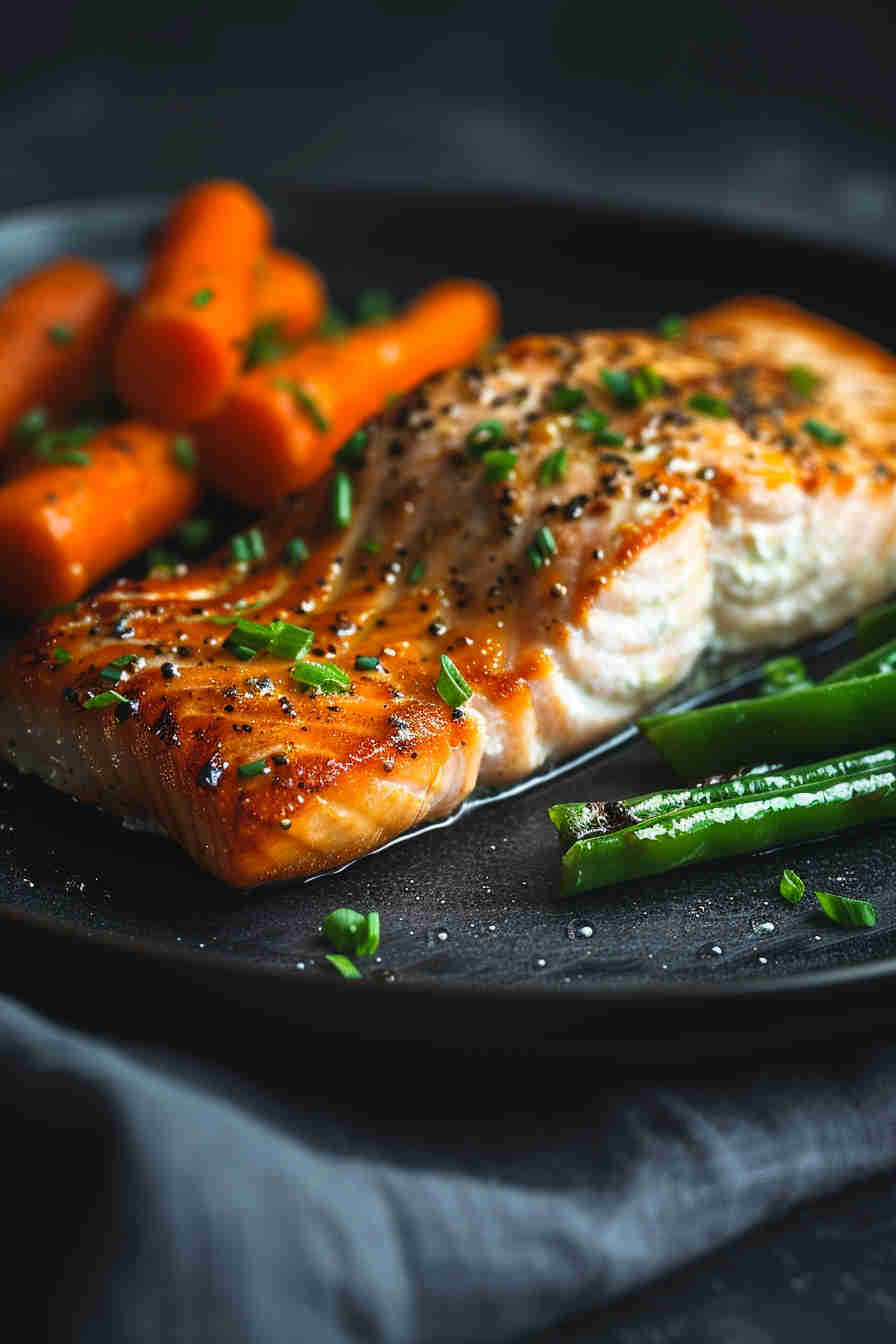 One-Pan Lemon Garlic Salmon