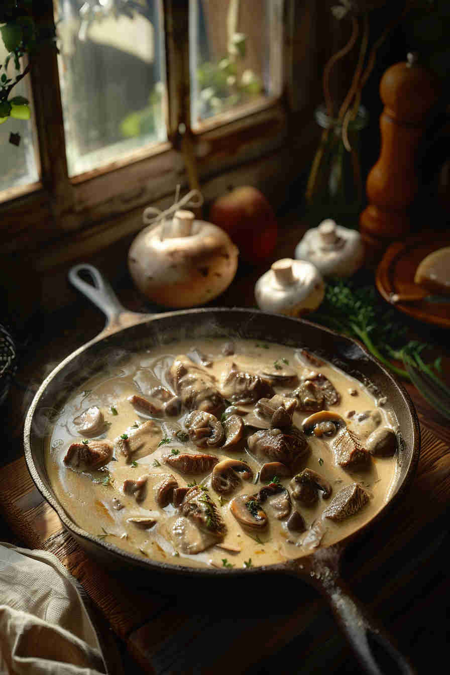 One-Pot Beef Stroganoff