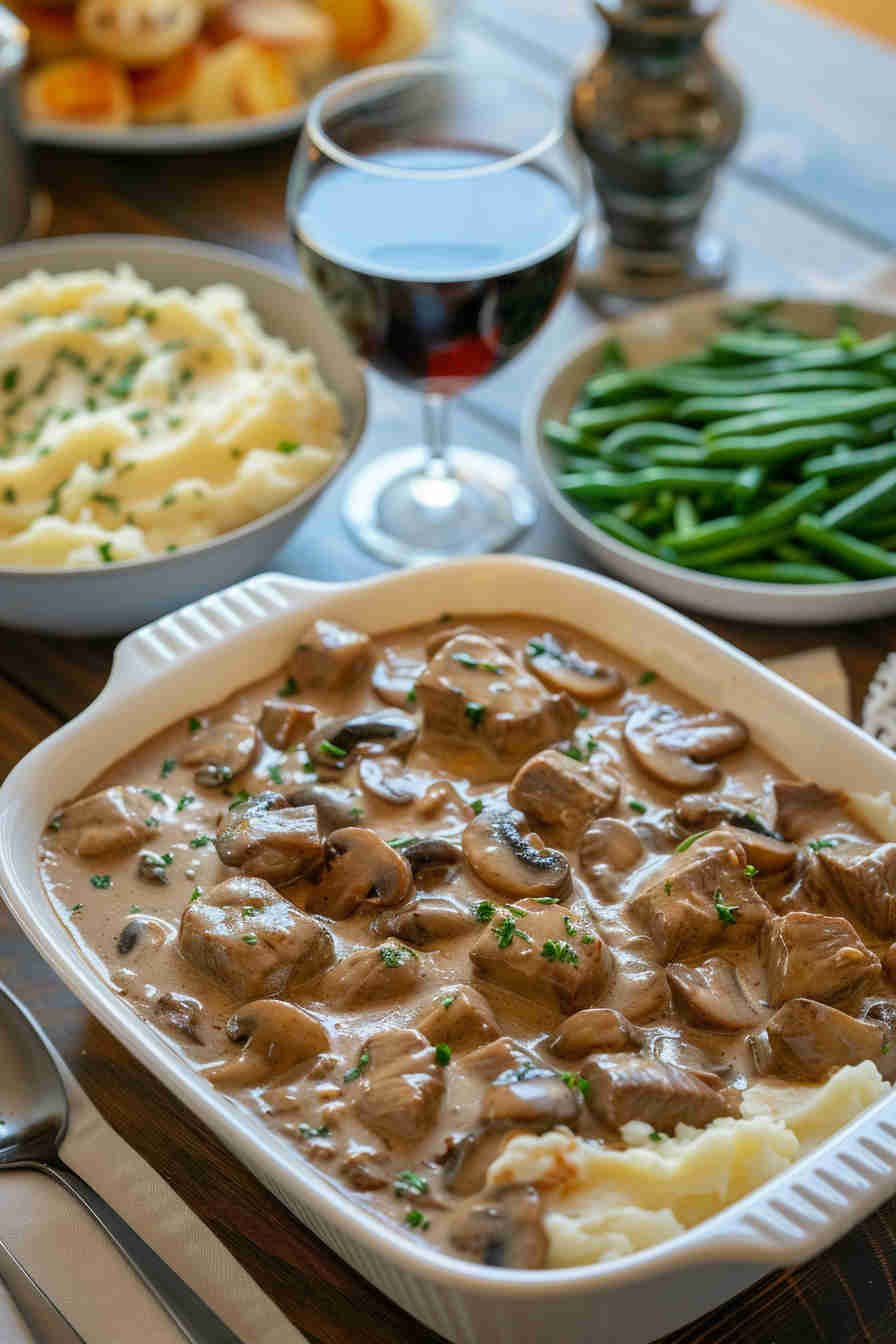 One-Pot Beef Stroganoff