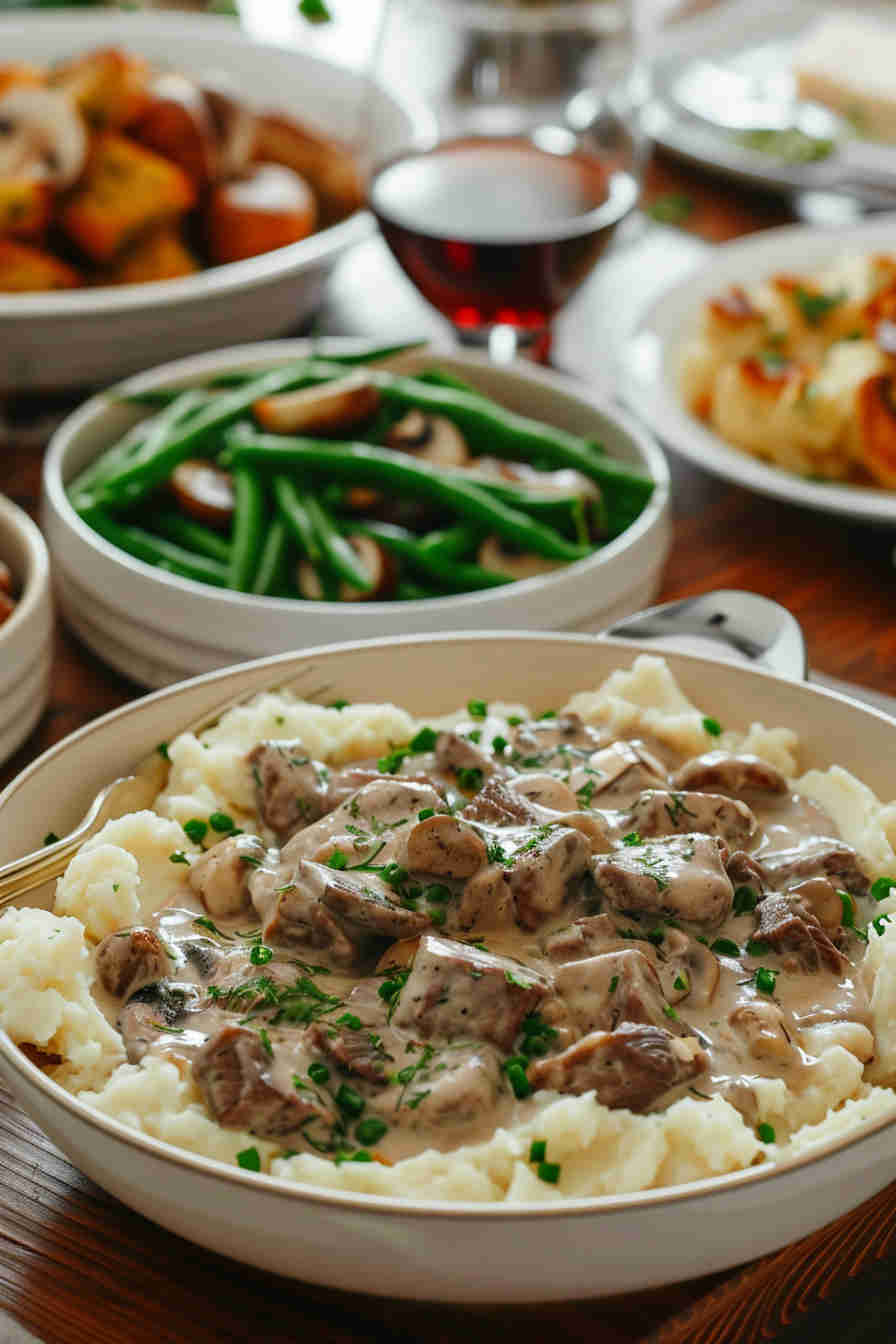 One-Pot Beef Stroganoff