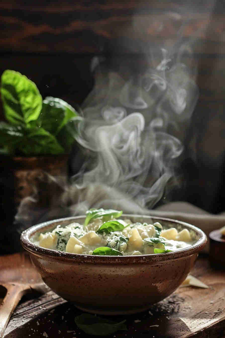 One-Pot Spinach Alfredo Pasta