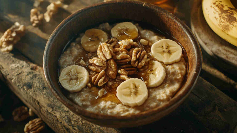 Peanut Butter Banana Oatmeal