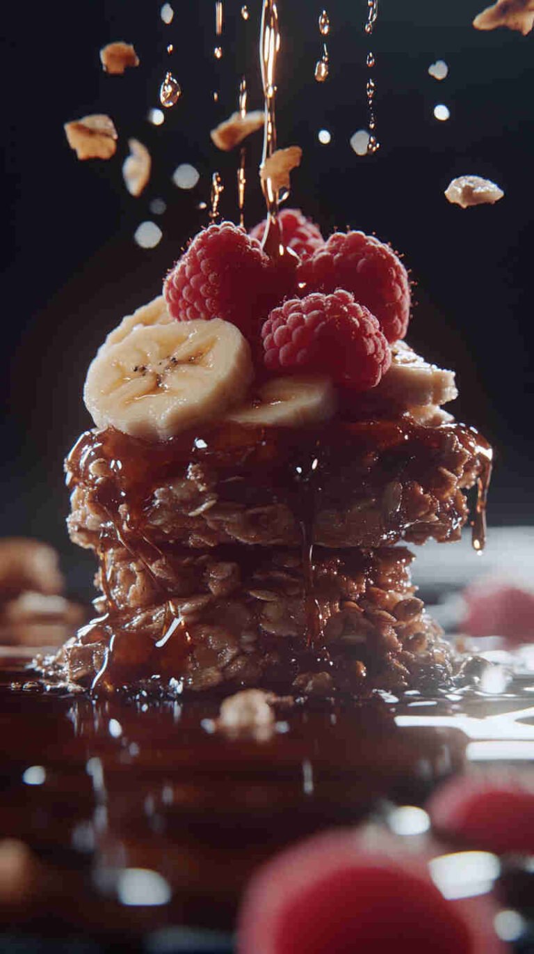 View of Peanut Butter Banana Oatmeal