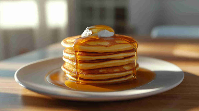 Protein Pancakes with Greek Yogurt