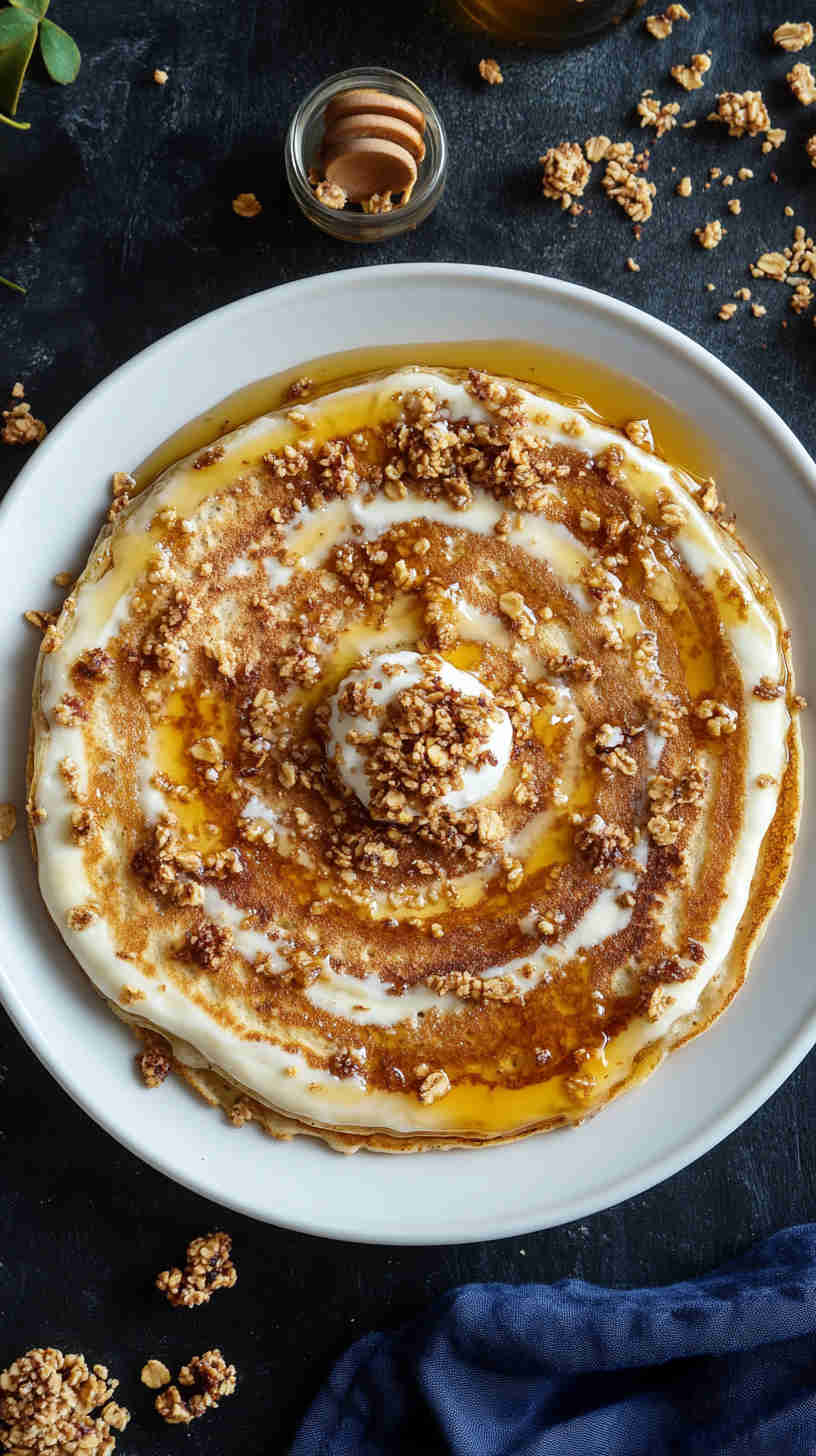 Protein Pancakes with Greek Yogurt