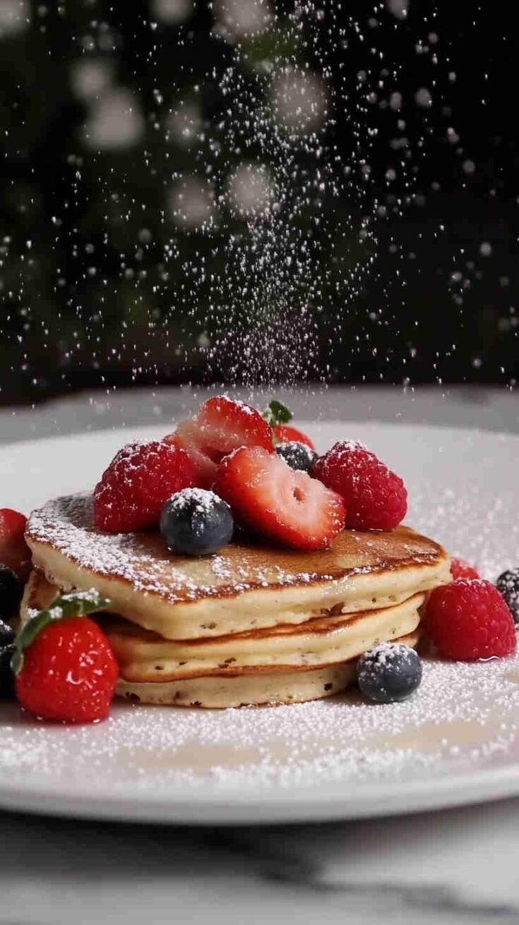Protein Pancakes with Greek Yogurt