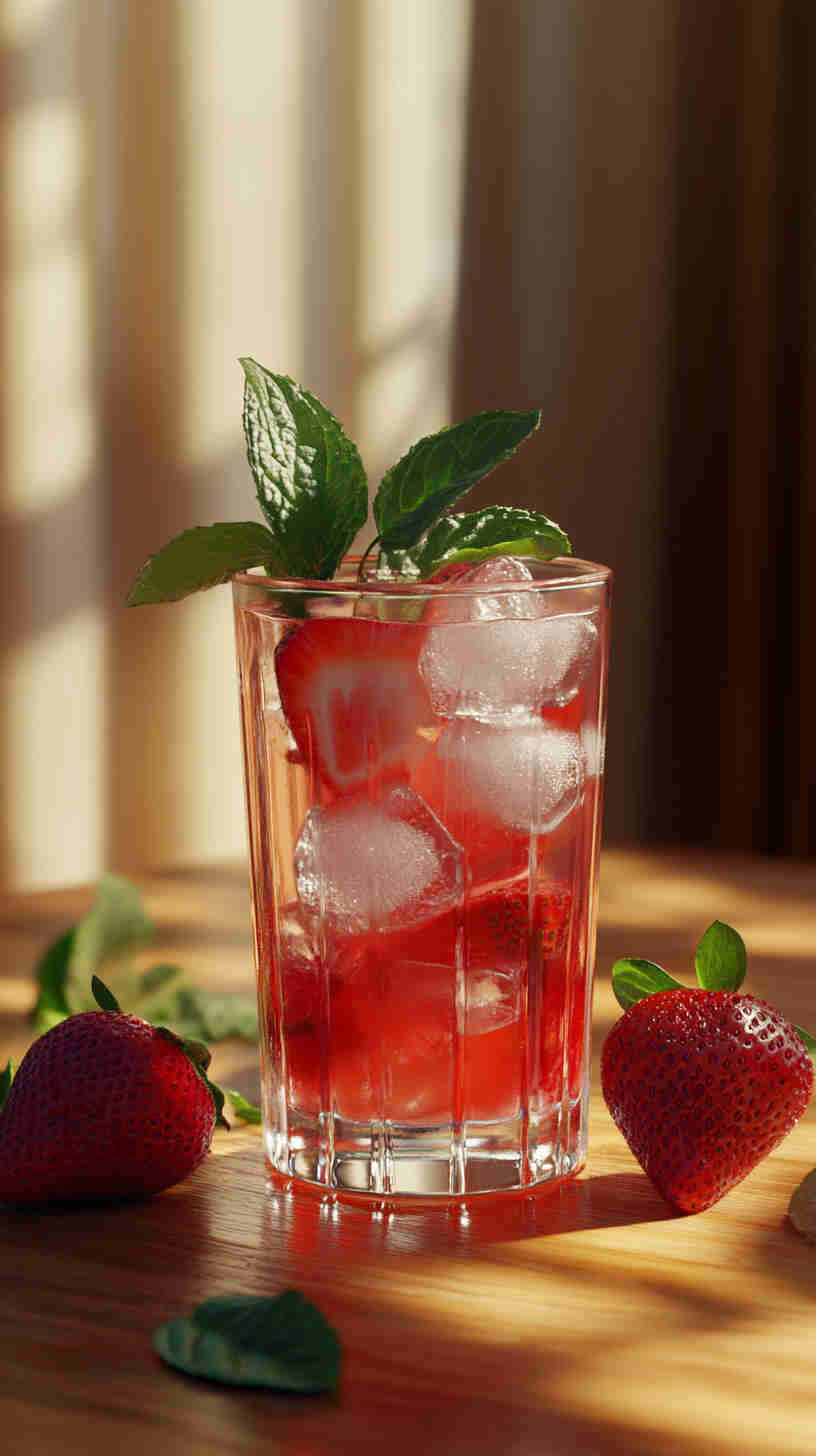 Refreshing Strawberry Acai Lemonade