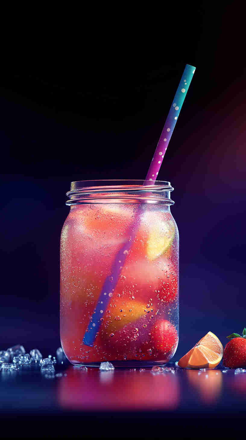 Refreshing Strawberry Acai Lemonade