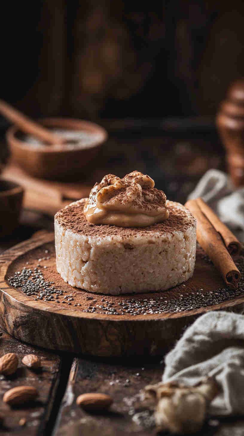 Rice Cake with Peanut Butter & Chia Seeds