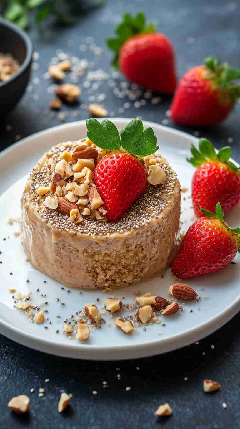 Rice Cake with Peanut Butter & Chia Seeds