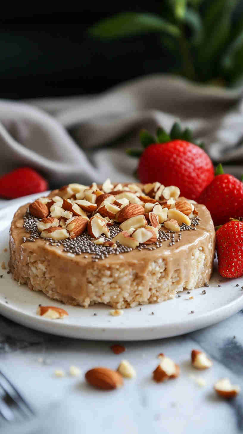 Rice Cake with Peanut Butter & Chia Seeds