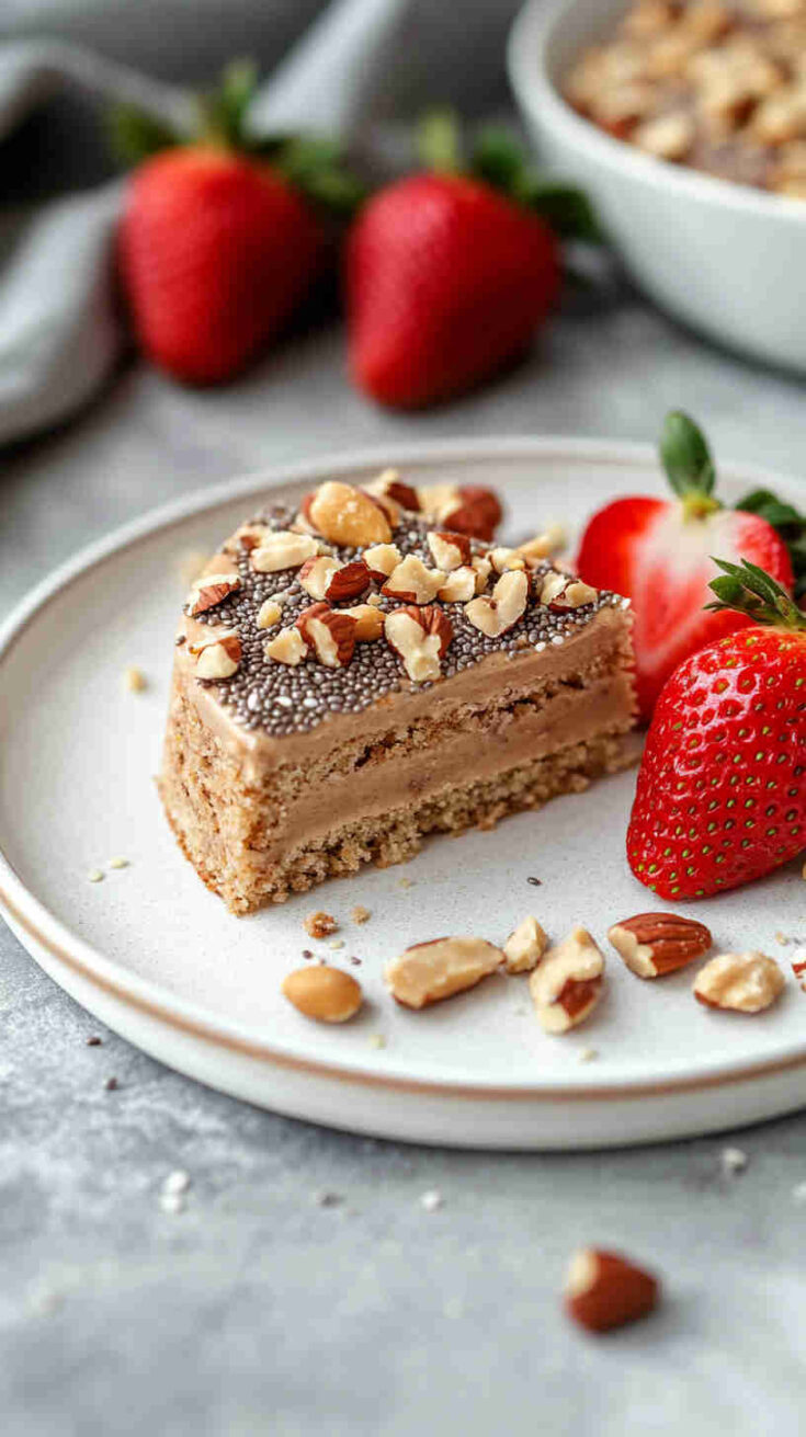 Rice Cake with Peanut Butter & Chia Seeds