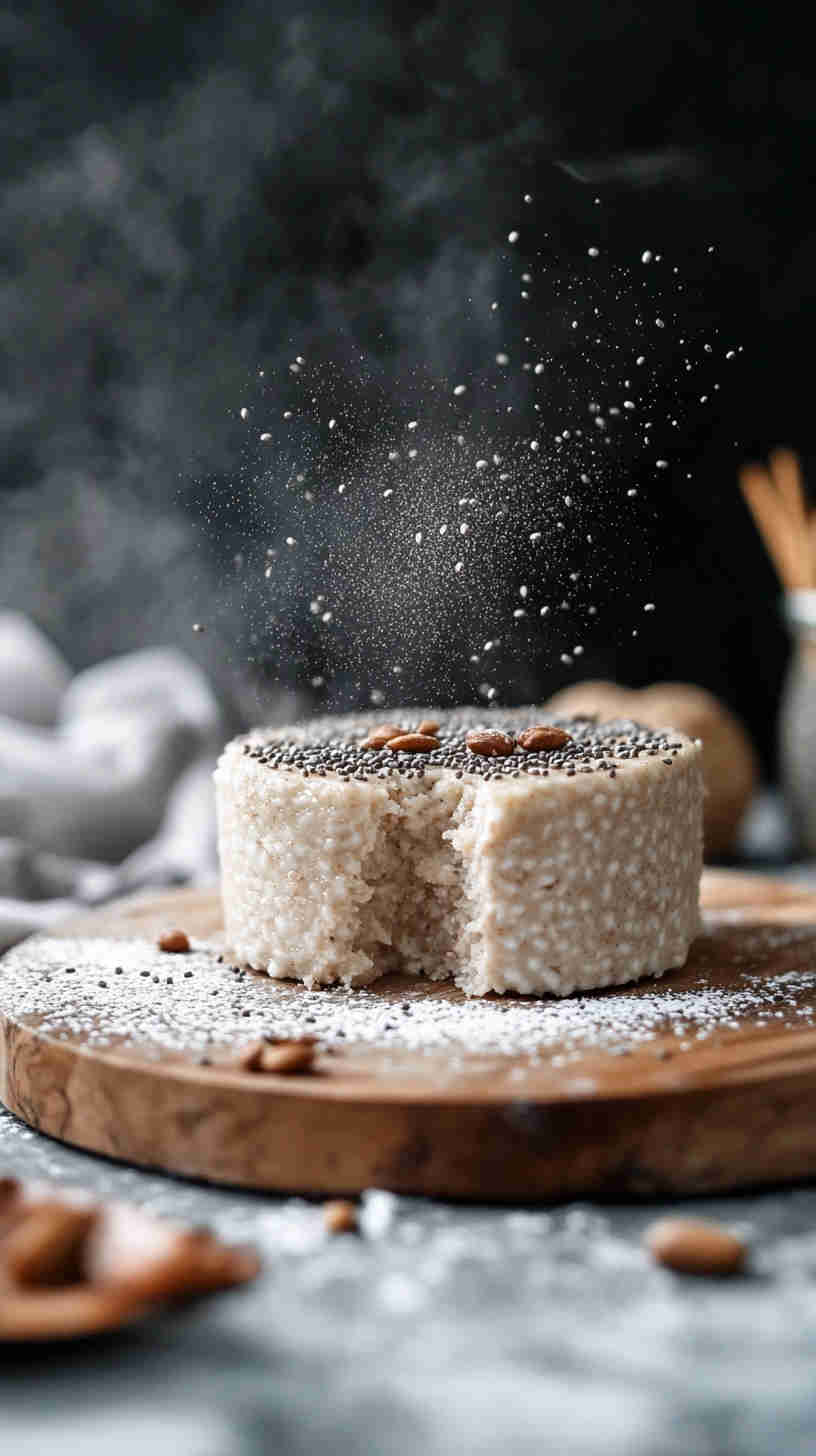 Rice Cake with Peanut Butter & Chia Seeds