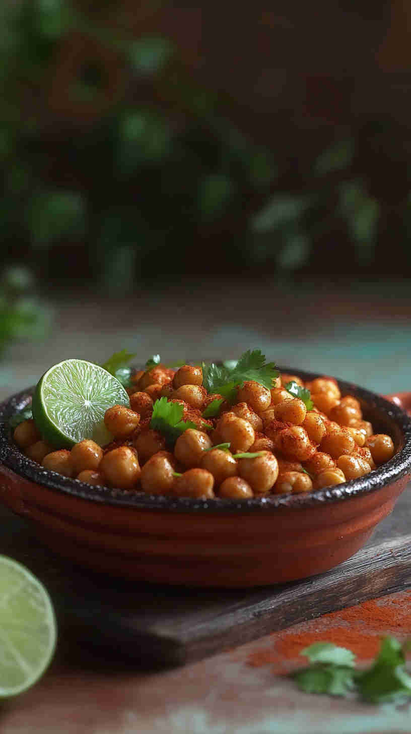 Roasted Chickpeas with Paprika