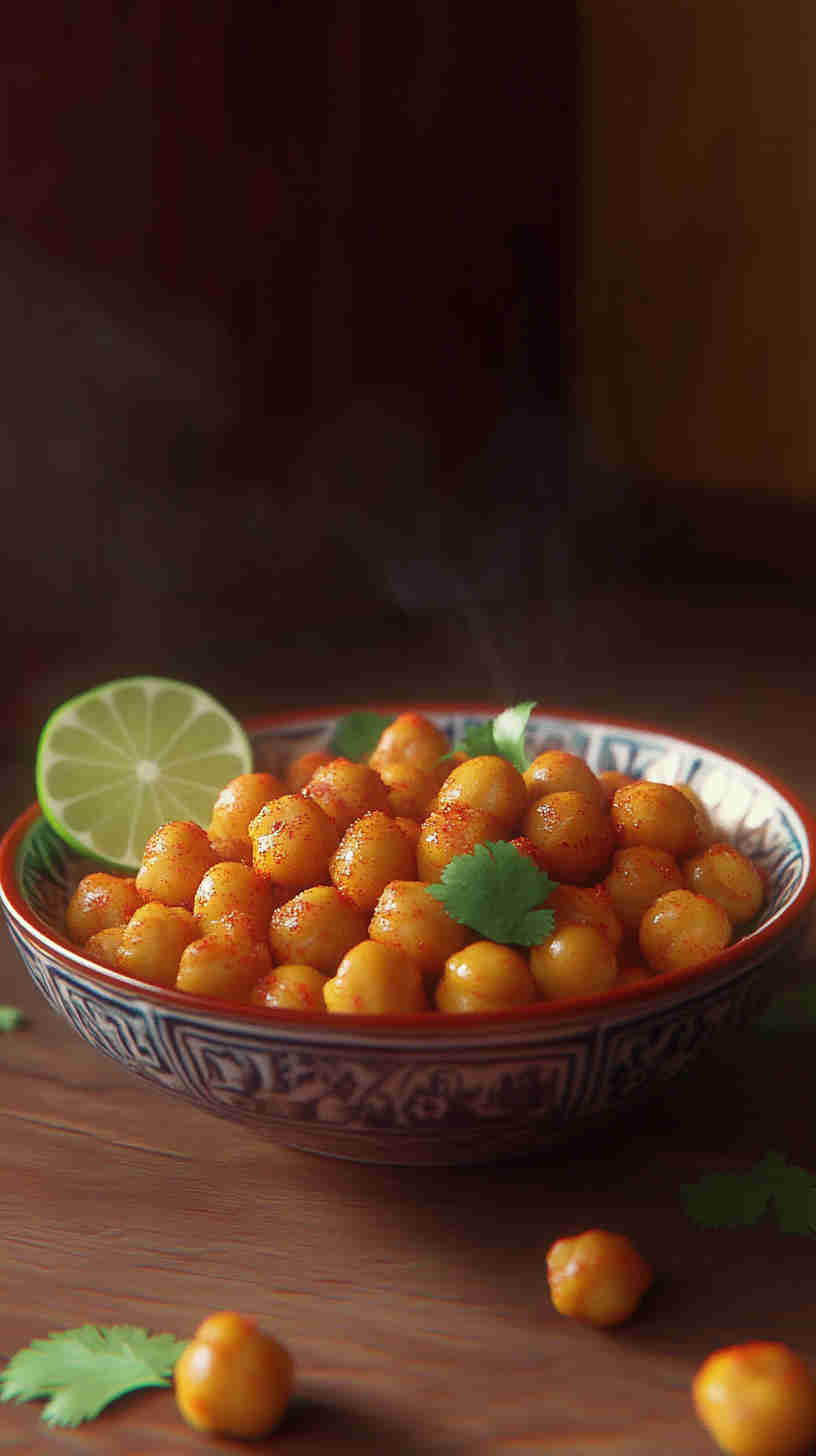 Roasted Chickpeas with Paprika