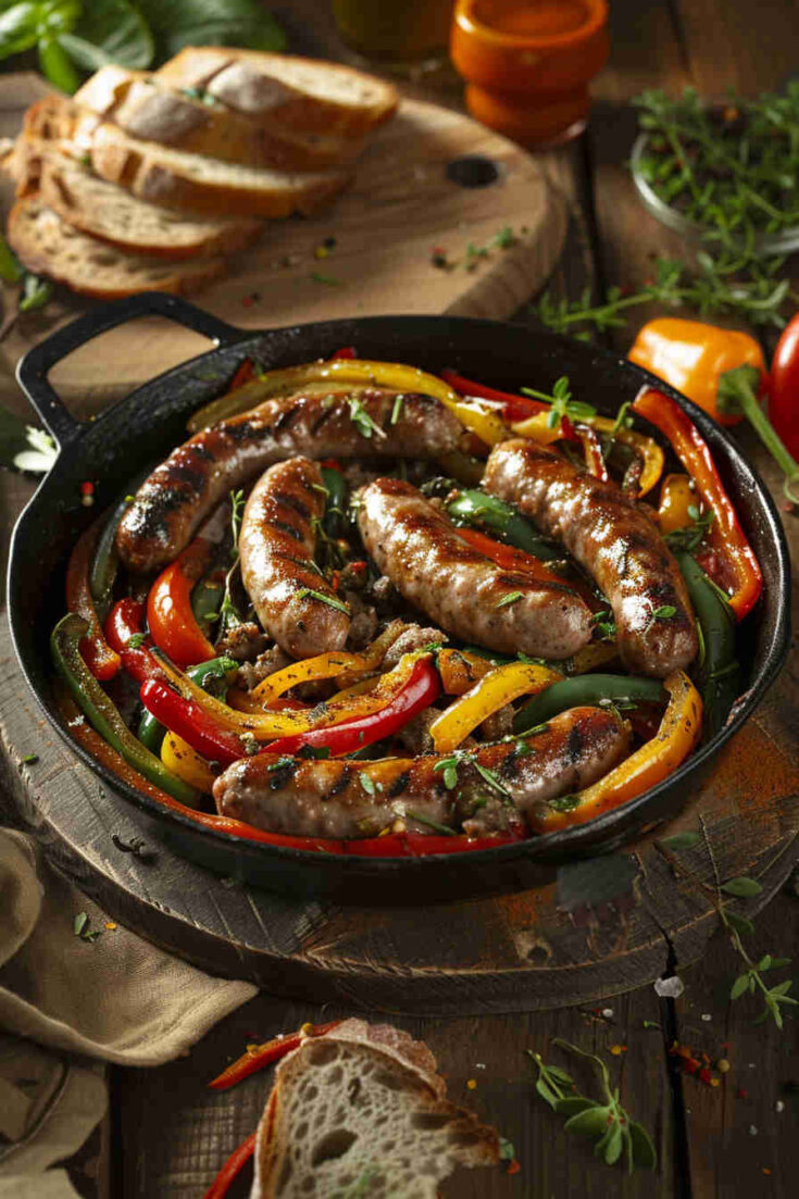 Sausage and Bell Pepper Skillet