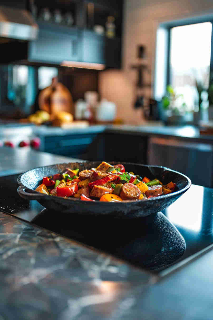 Sausage and Bell Pepper Skillet