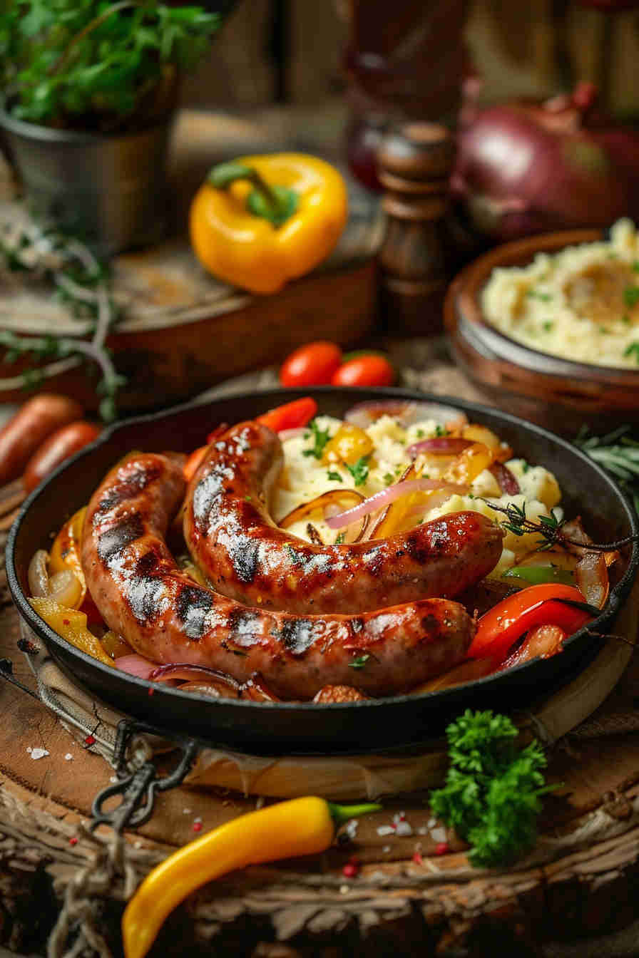 Sausage and Bell Pepper Skillet