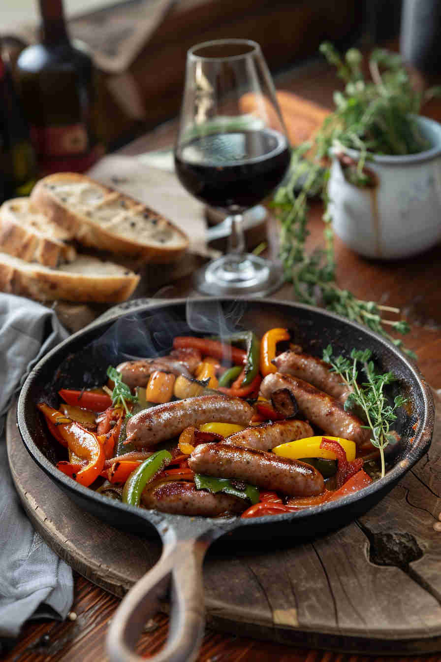 Sausage and Bell Pepper Skillet