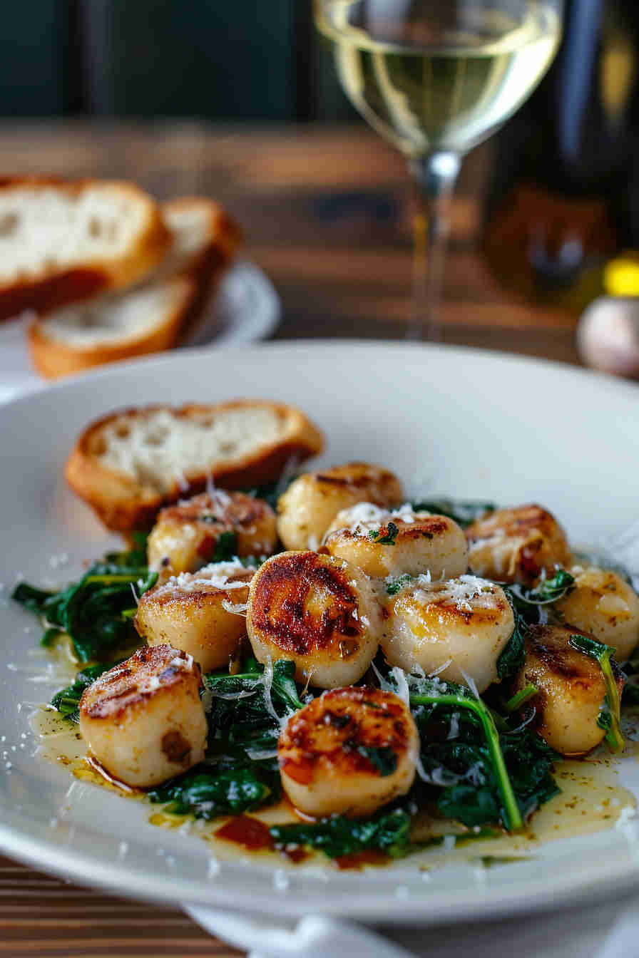 Savory Sausage and Spinach Gnocchi