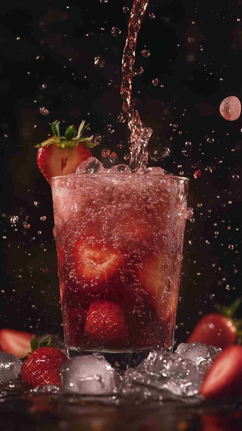 Simple Strawberry Acai Refresher Recipe