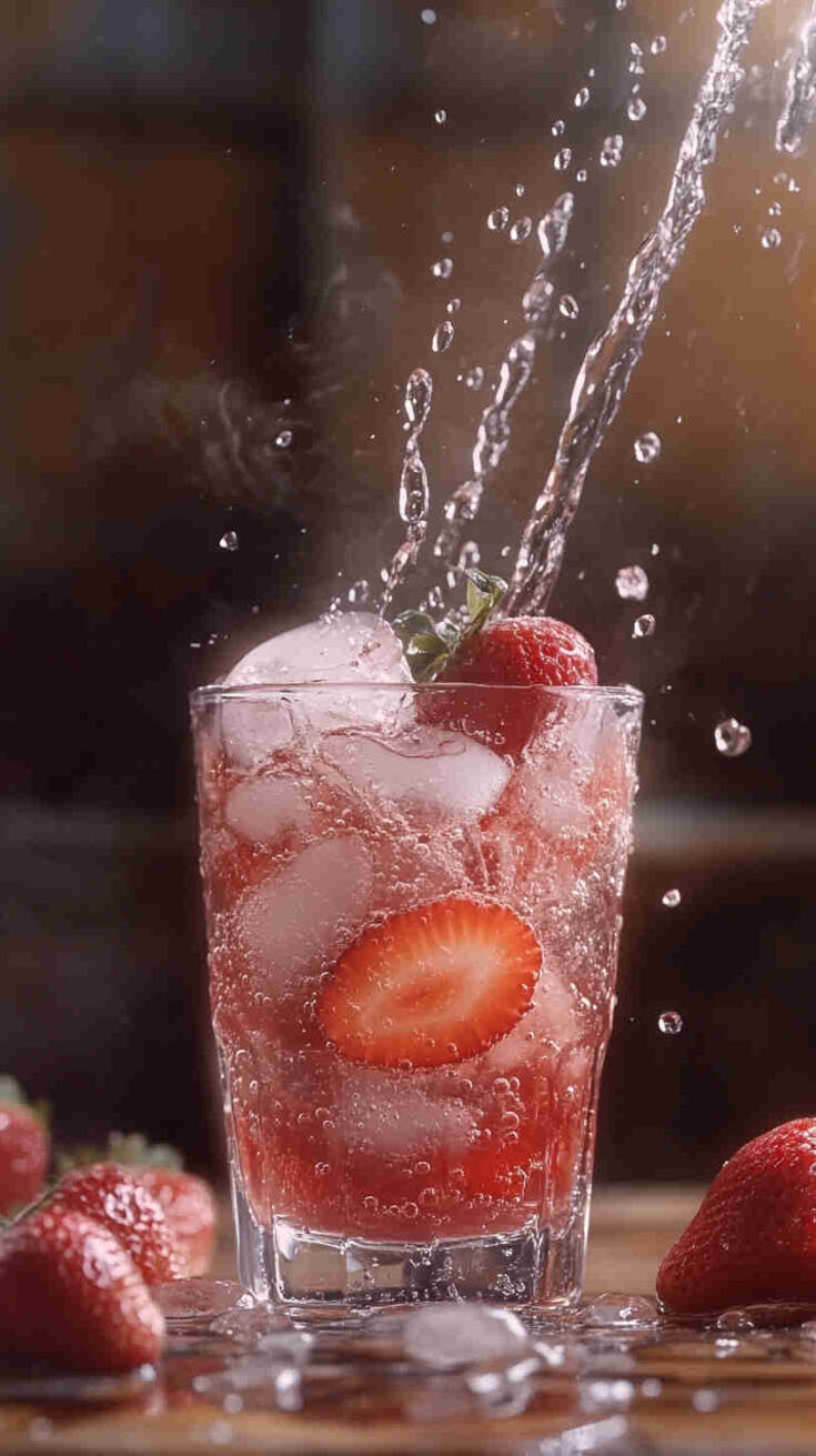 Simple Strawberry Acai Refresher Recipe