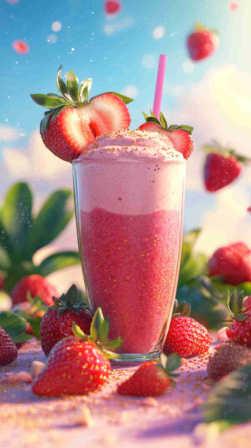 Simple Strawberry Acai Refresher Recipe