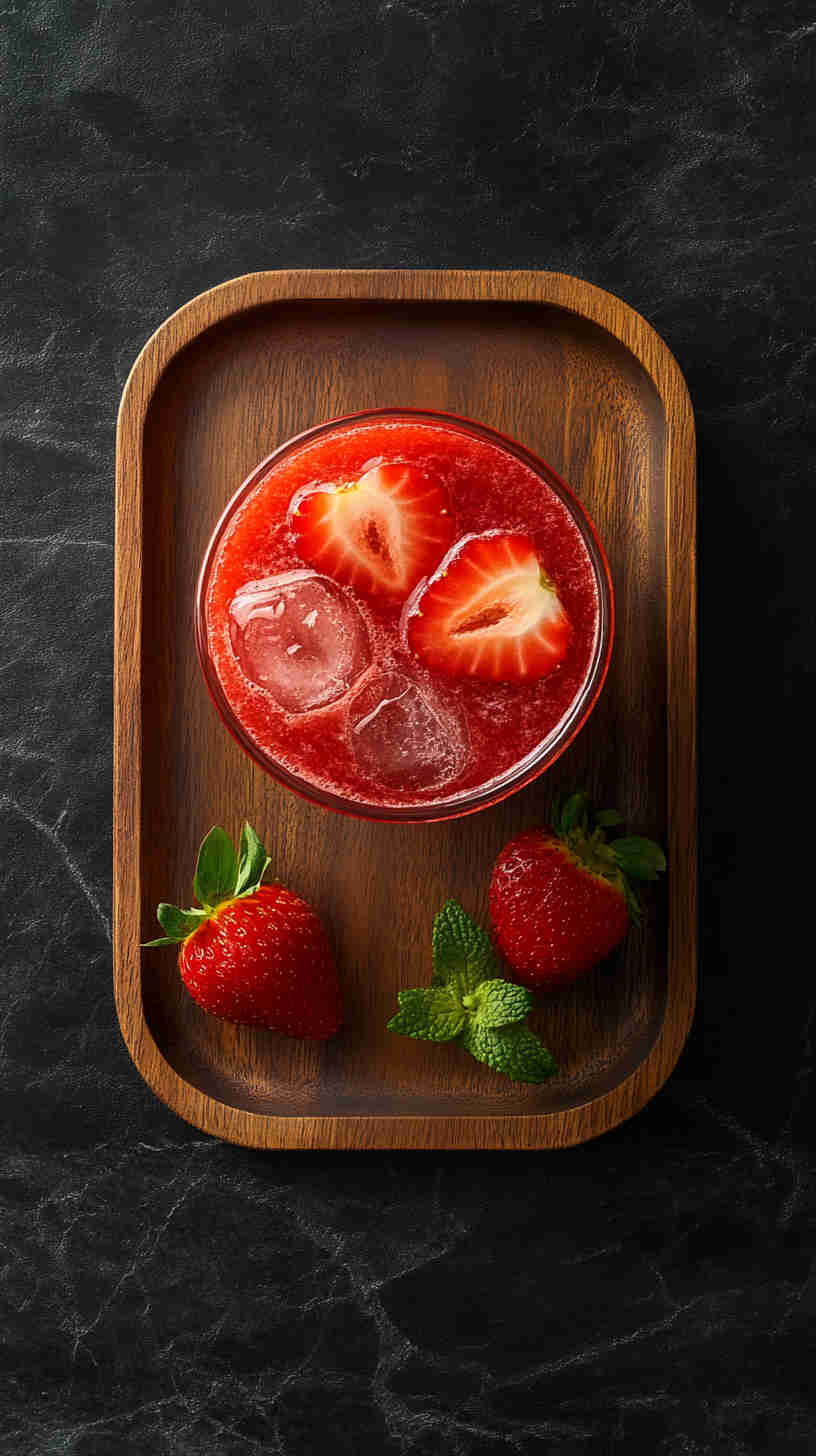 Simple Strawberry Acai Refresher Recipe