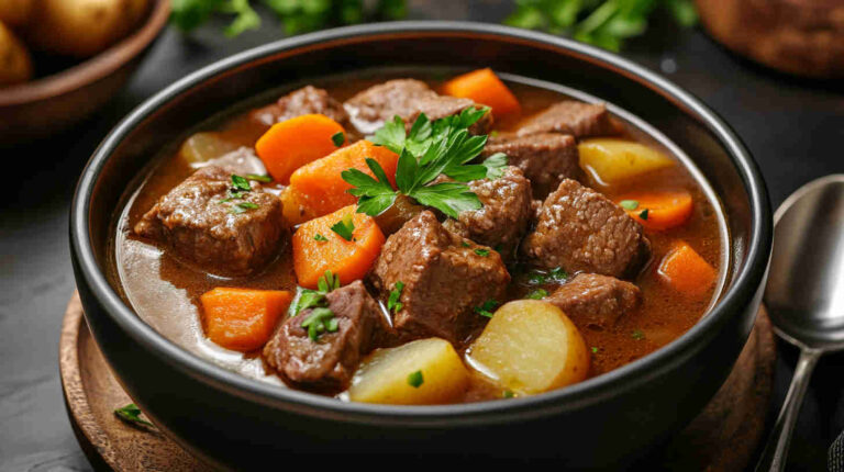 Slow Cooker Beef Stew Soup