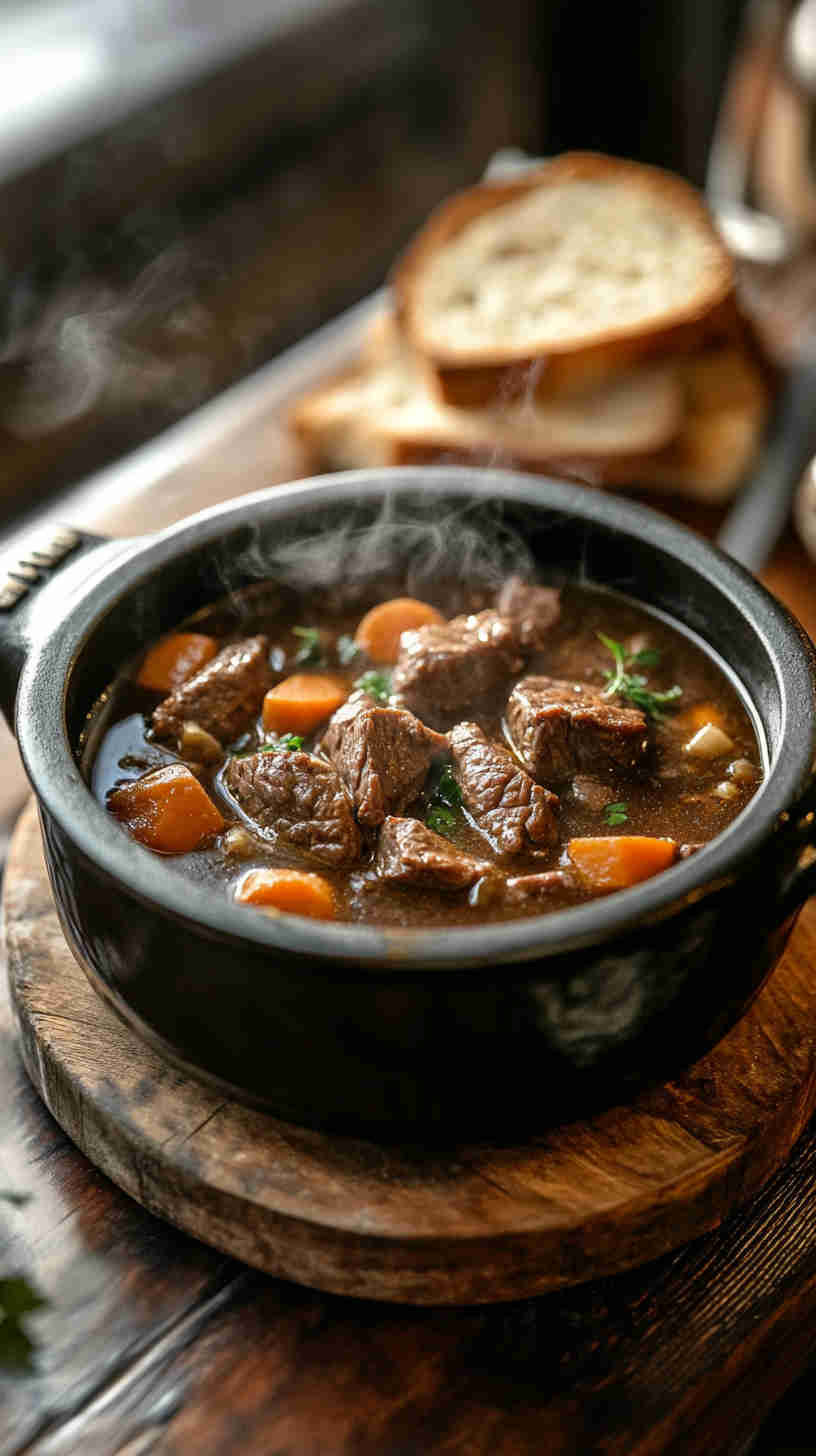 Slow Cooker Beef Stew Soup