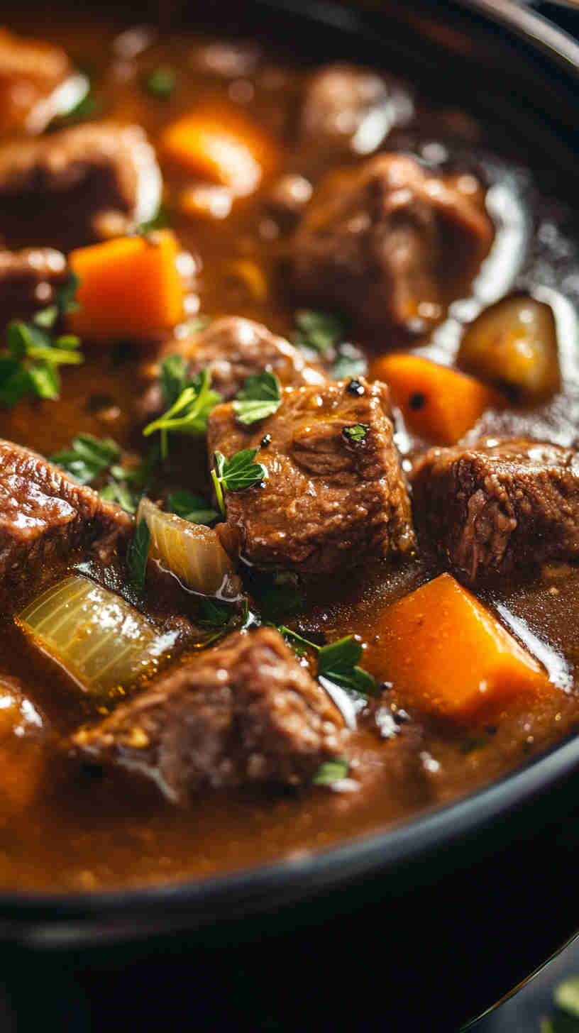 Slow Cooker Beef Stew Soup