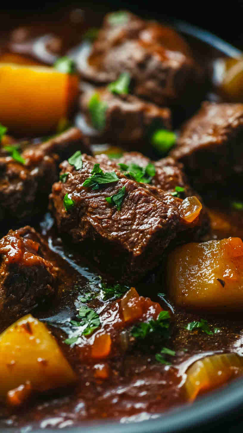 Slow Cooker Beef Stew Soup