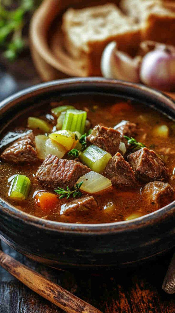 Slow Cooker Beef Stew Soup