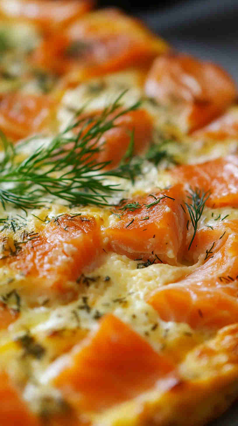 Smoked Salmon & Dill Frittata