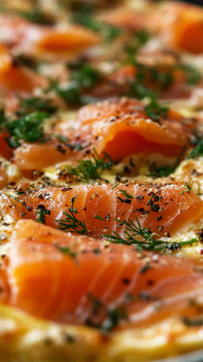 Smoked Salmon & Dill Frittata