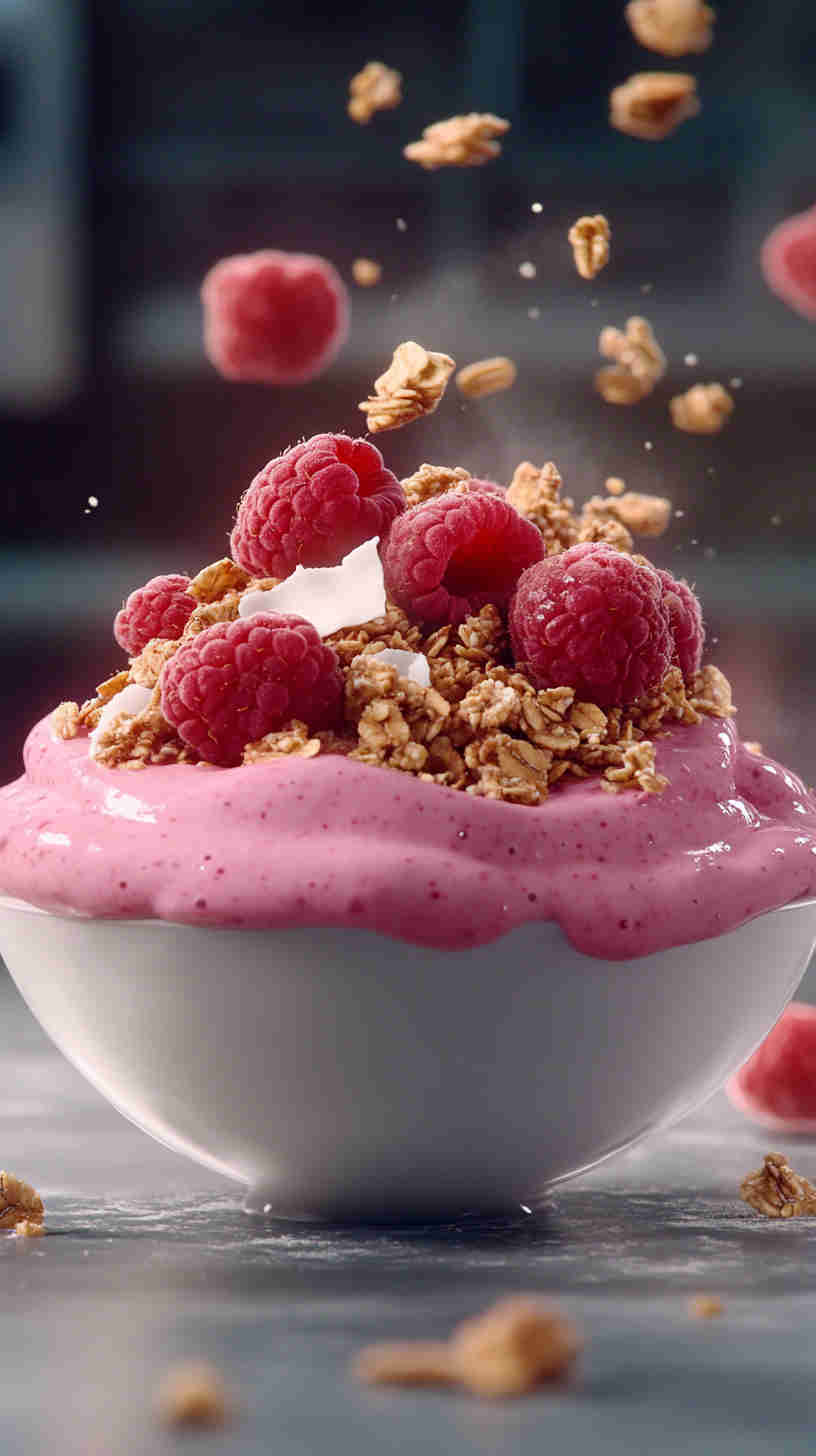 Smoothie with Protein & Berries