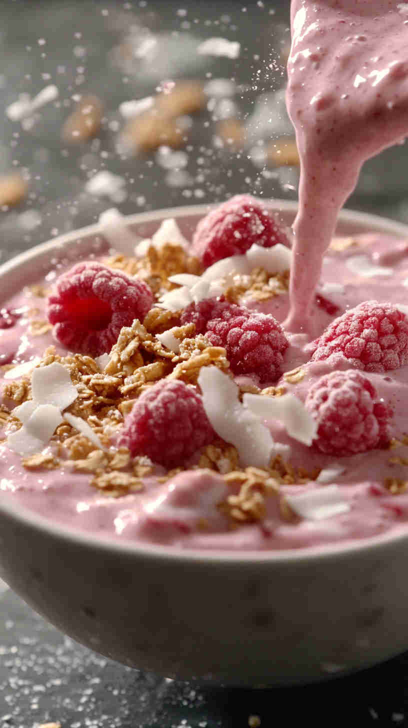 Smoothie with Protein & Berries