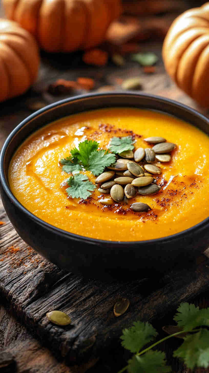 Spicy Butternut Squash Soup