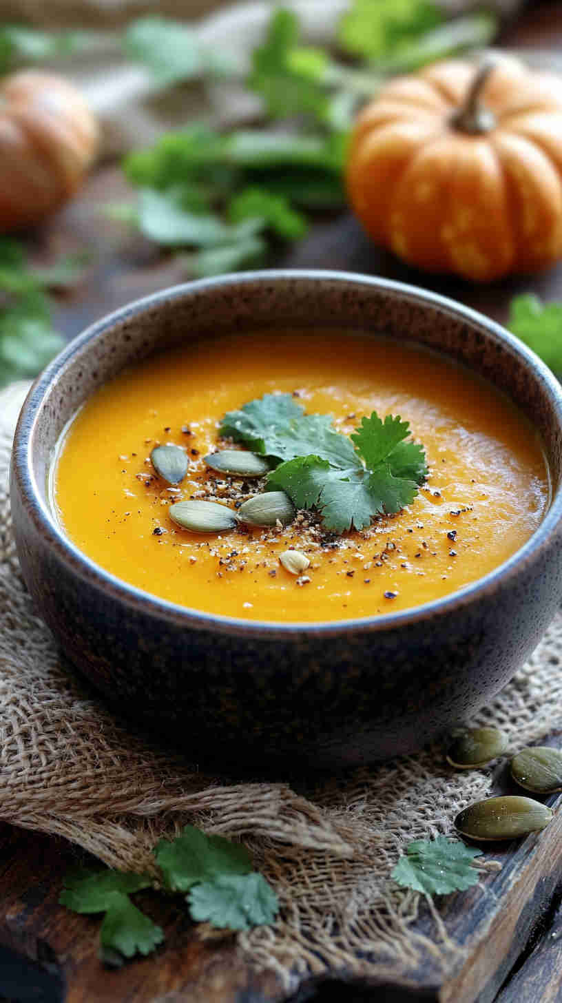Spicy Butternut Squash Soup