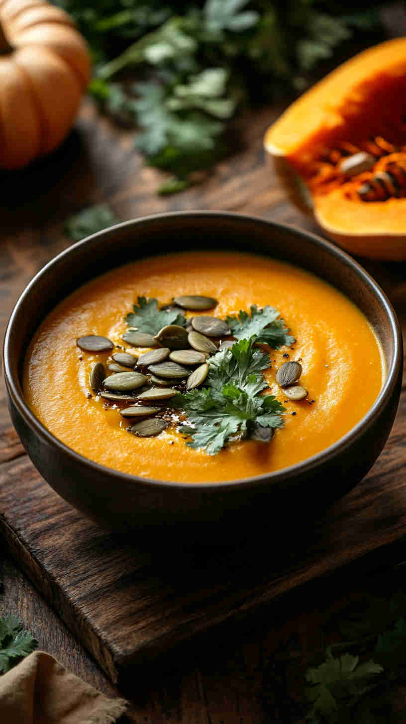 Spicy Butternut Squash Soup
